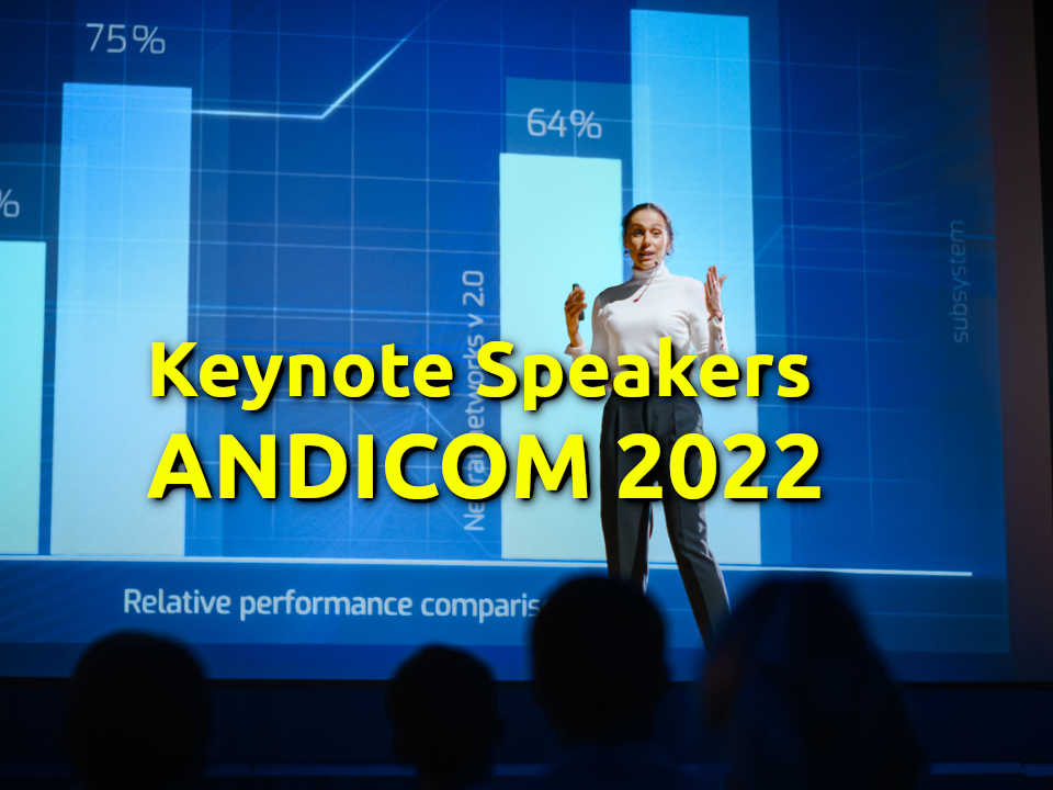 Conoce los Keynote Speakers de ANDICOM 2022