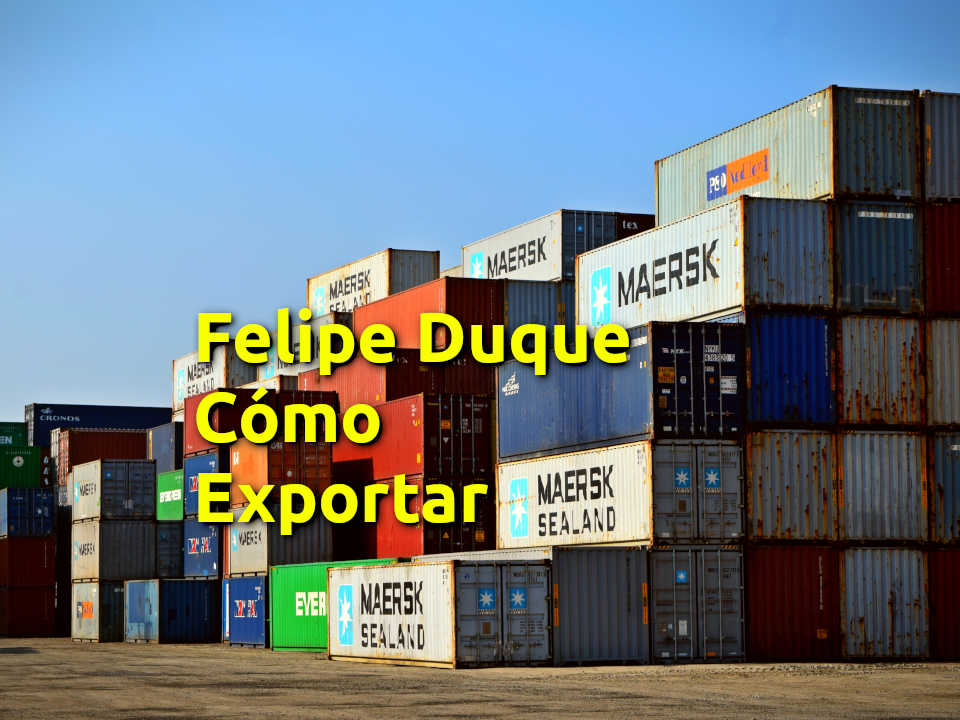 Cómo exportar tus productos