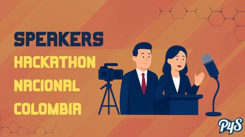 Conviértete en uno de los speakers y conferencistas para la Hackathon Nacional postulando tu charla en p4s.co y ganando el voto de la comunidad.