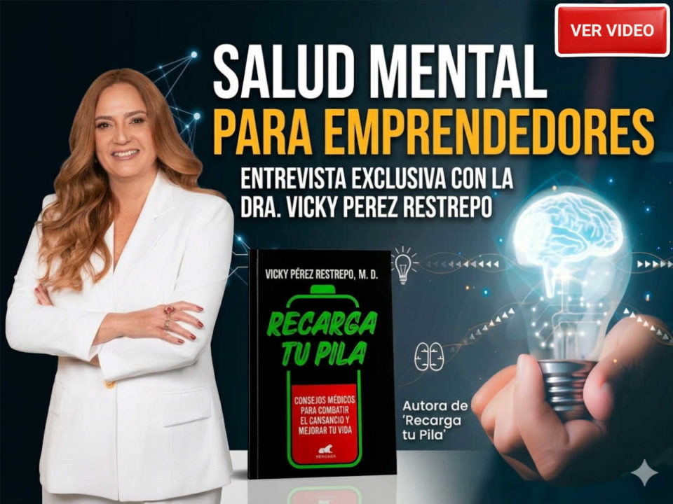 Descubre las claves de la psiquiatra Vicky Pérez Restrepo para proteger la salud mental para emprendedores y optimizar el rendimiento creativo en el entorno de las startups.