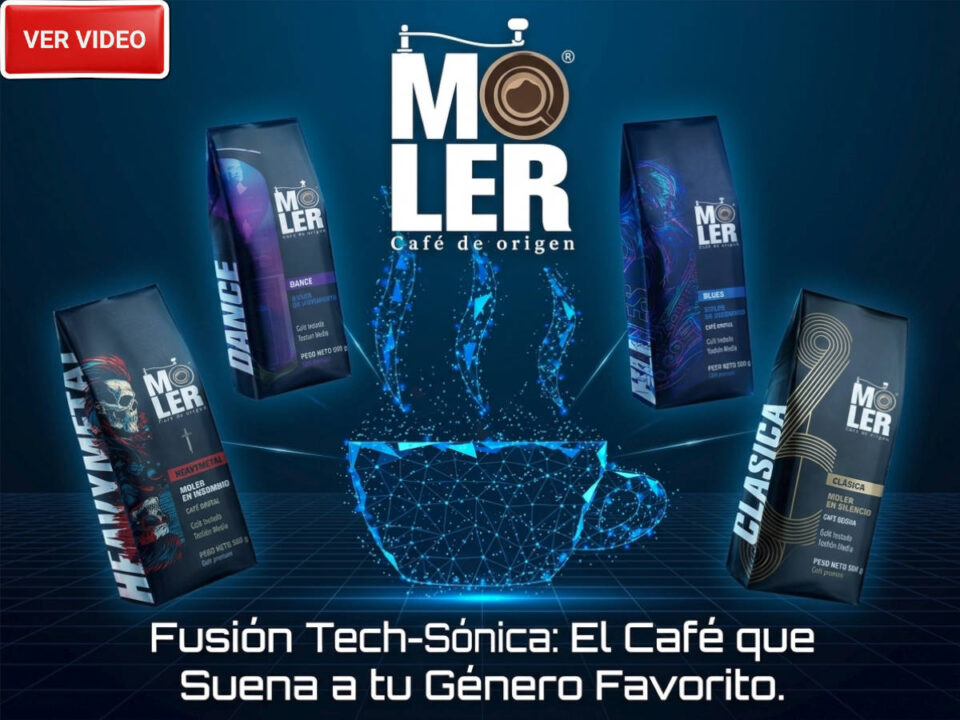 Pablo Barrios explica la propuesta de Moler.Café al combinar café de especialidad y música en un modelo innovador para emprendedores.