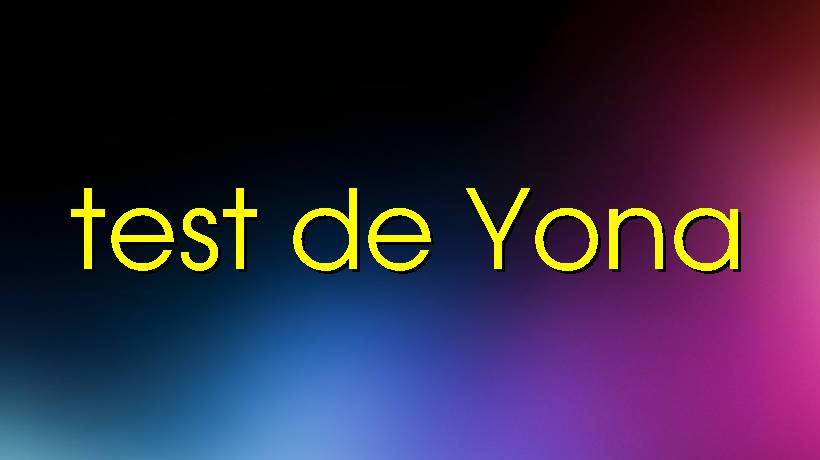 test de Yona