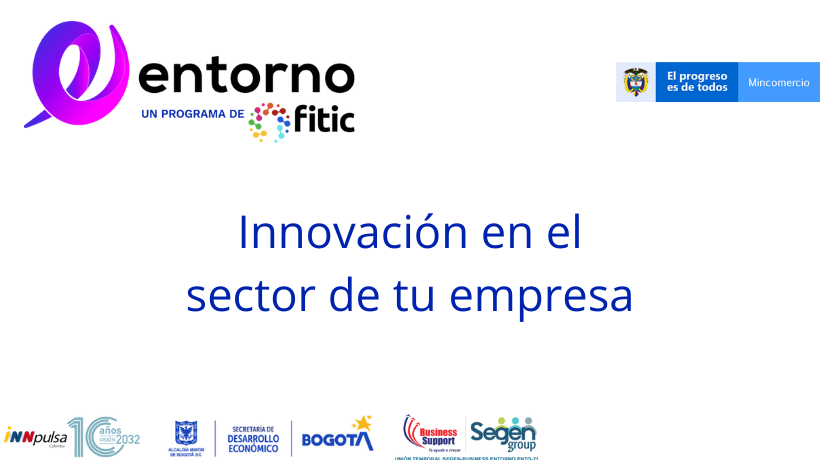 Innovaci�n en el sector de tu empresa