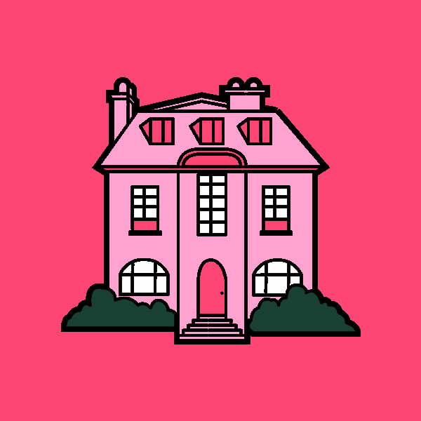 Casas rosadas