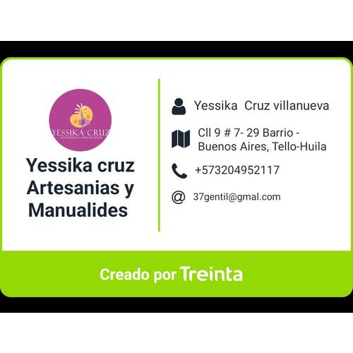 Yessika Cruz Artesanias y manualides 