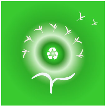 aula de educación ambiental verde virtual